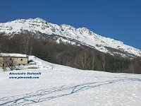 Salita con ciaspole al Resegone da Brumano in Valle Imagna il 28 febb. 09 - FOTOGALLERY